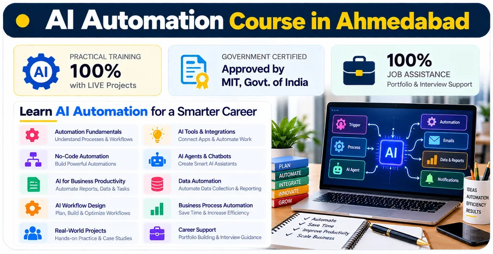 AI Automation Course in Ahmedabad