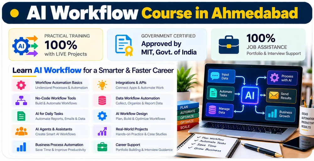 AI Workflow Course in Ahmedabad