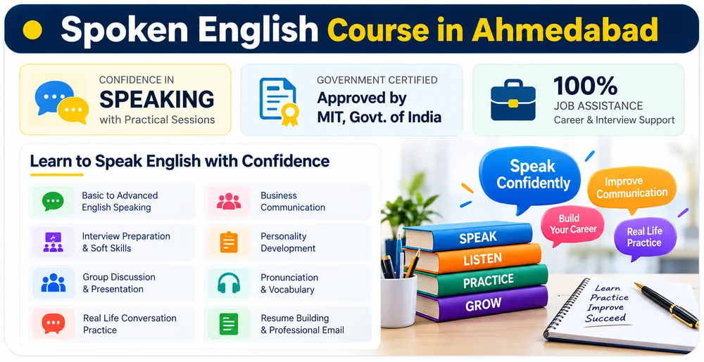 Spoken English Course in Ahmedabad